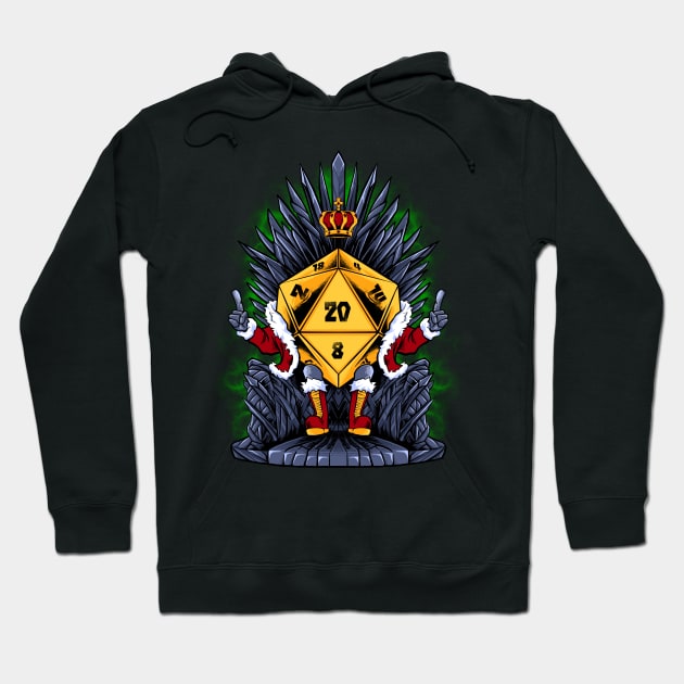 king of dice Hoodie by spoilerinc